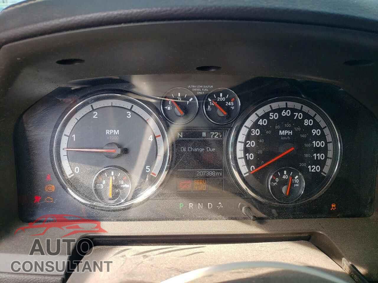 DODGE RAM 2500 2012 - 3C6UD5FL5CG199994