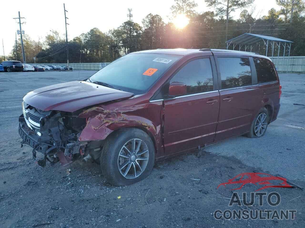 DODGE CARAVAN 2017 - 2C4RDGCG1HR600170