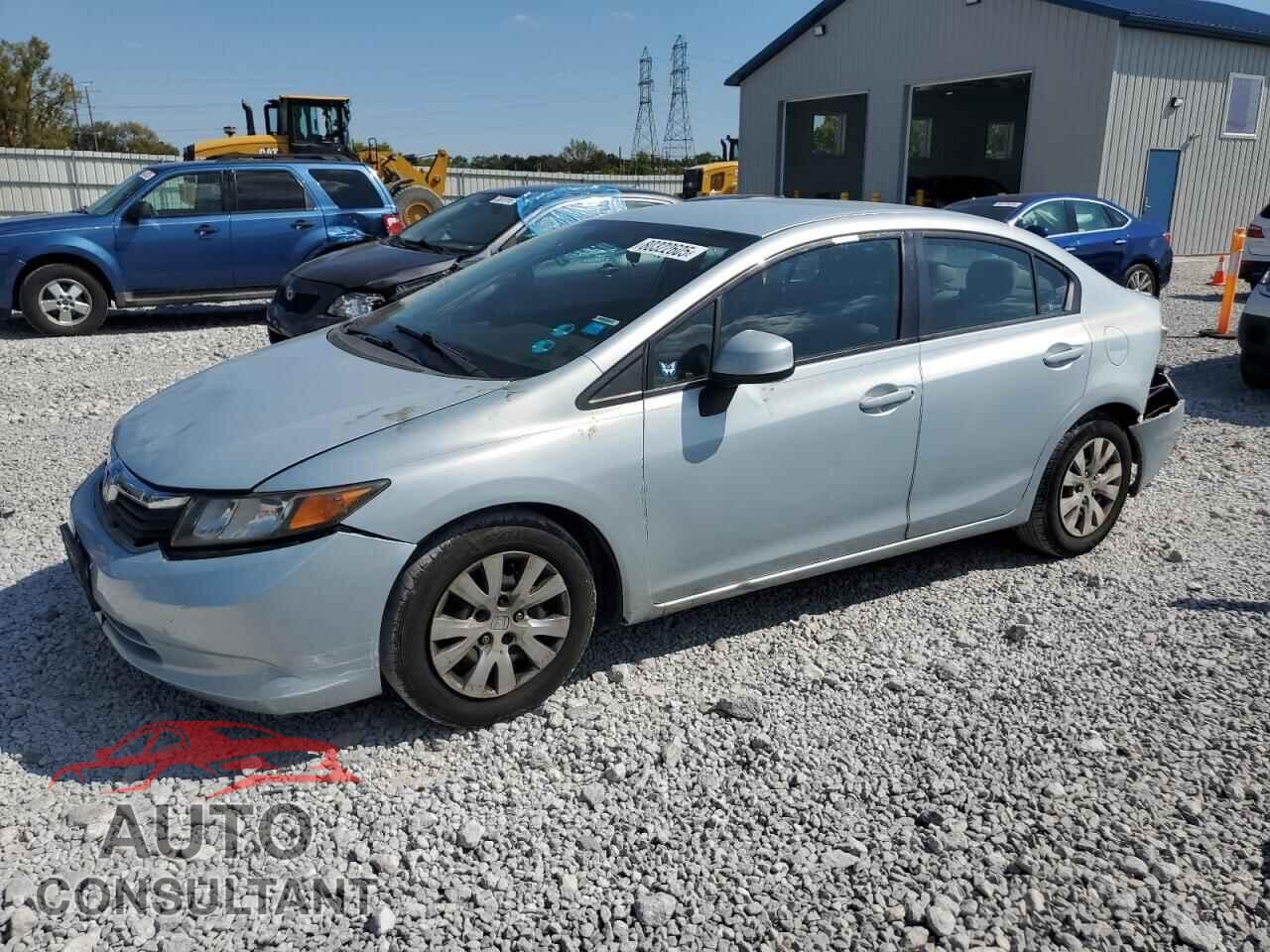HONDA CIVIC 2012 - 19XFB2F55CE044607
