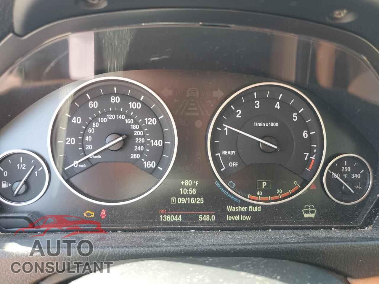 BMW 3 SERIES 2012 - WBA3A5C55CF345876