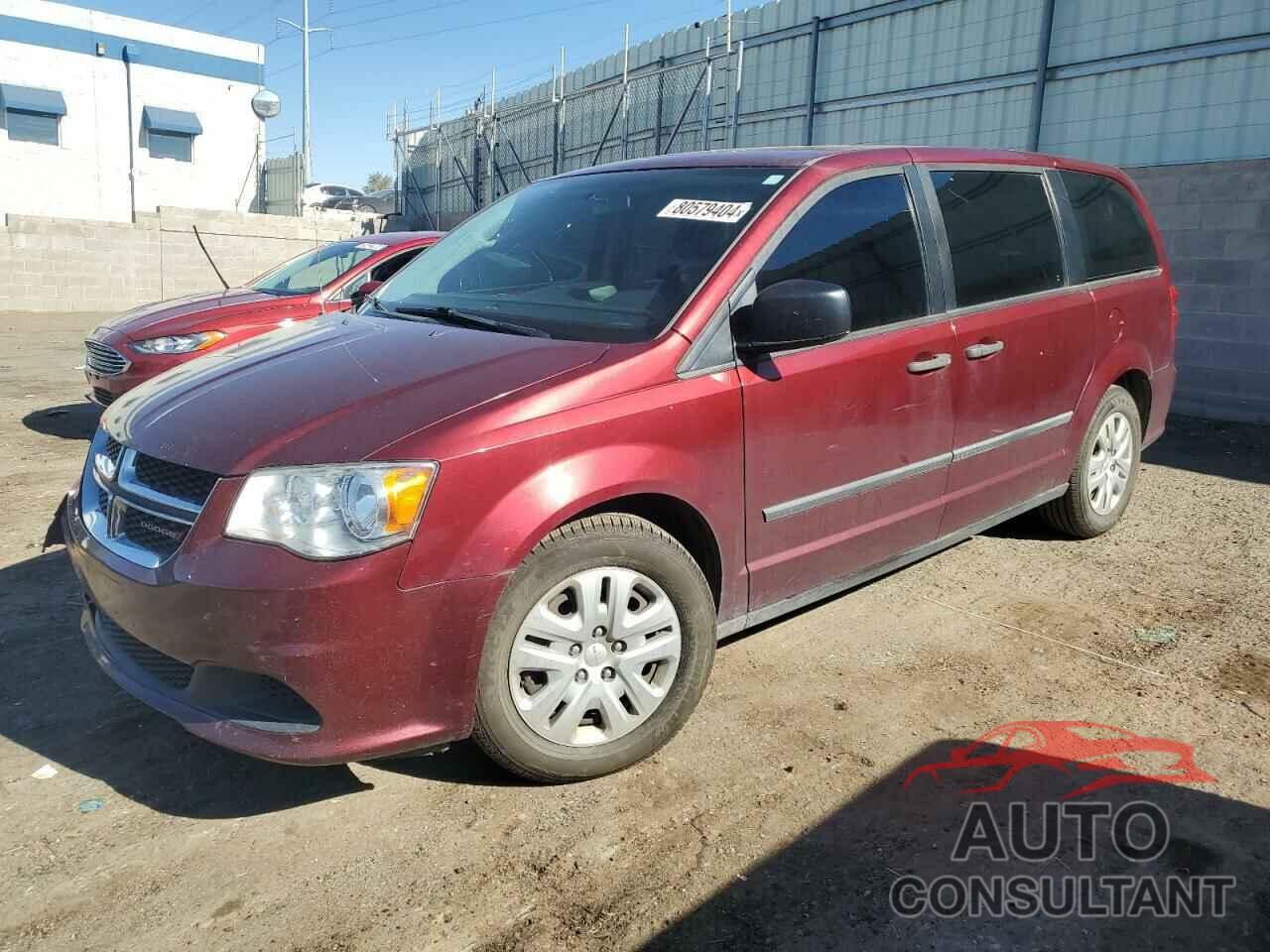 DODGE CARAVAN 2016 - 2C4RDGBG0GR400090