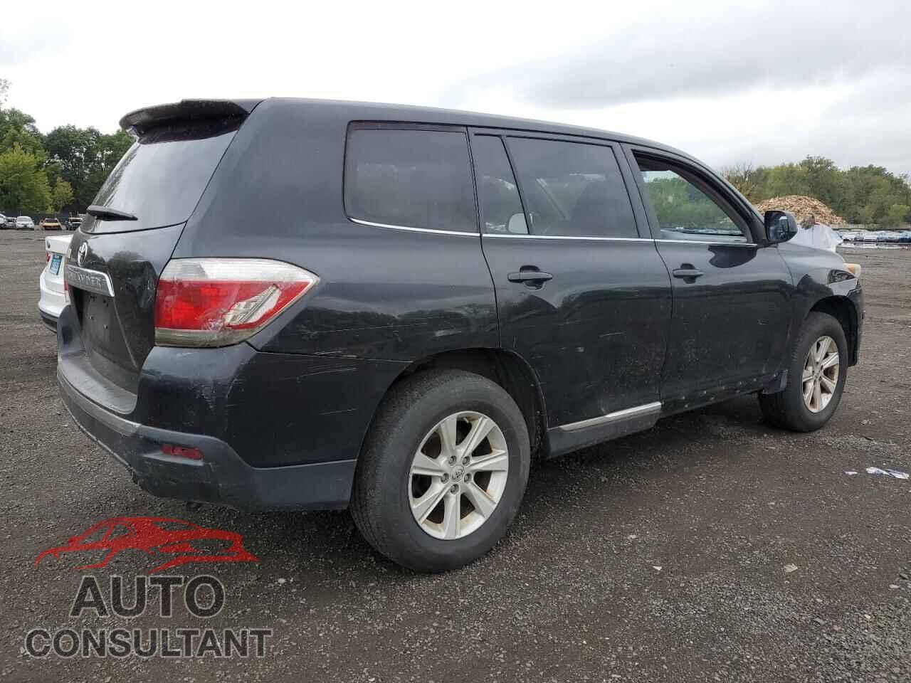 TOYOTA HIGHLANDER 2013 - 5TDZA3EH8DS031908