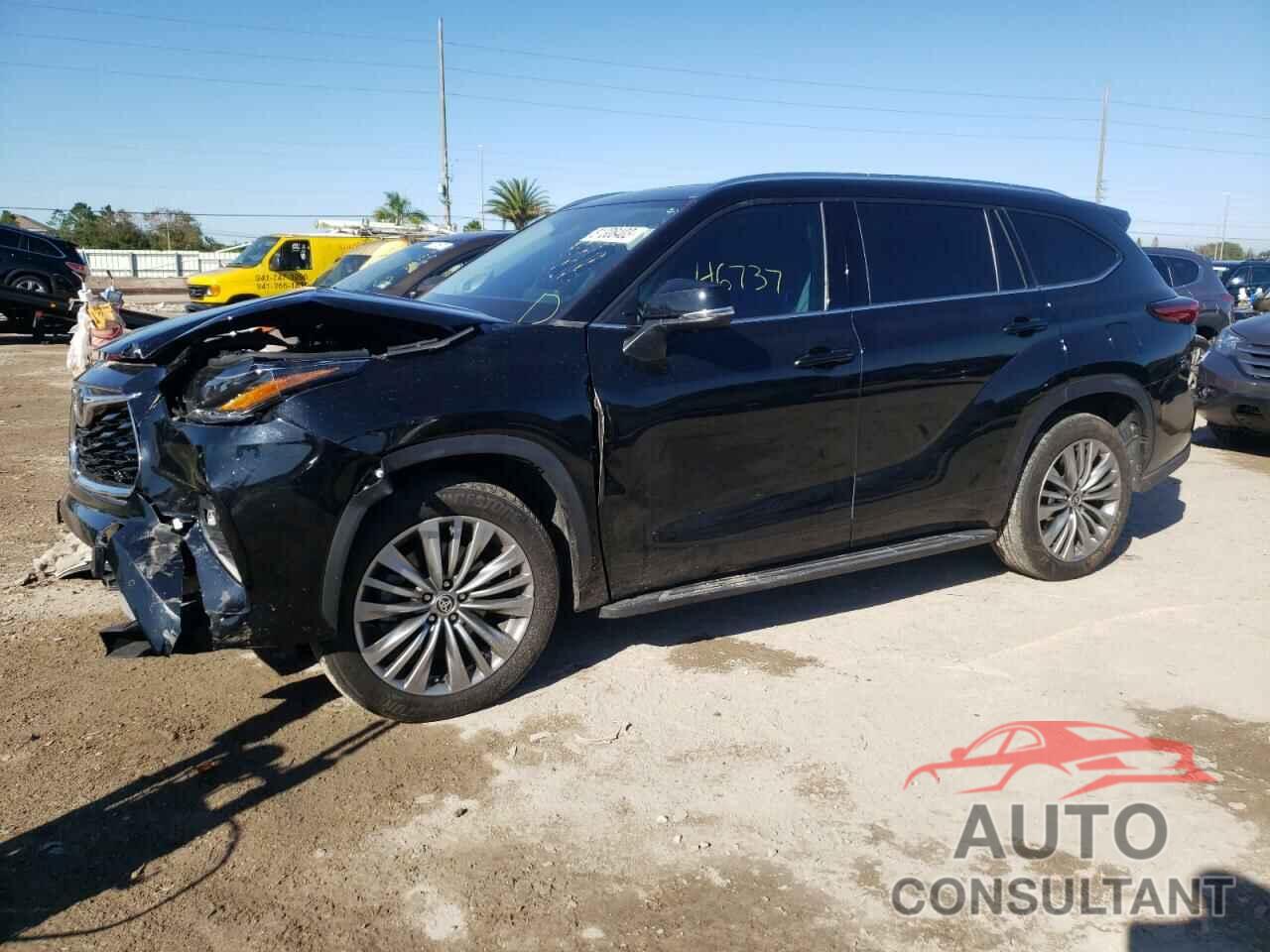 TOYOTA HIGHLANDER 2021 - 5TDFZRAH0MS048531