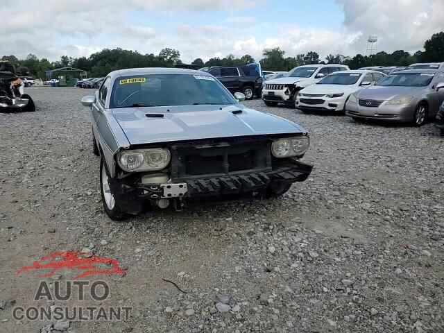 DODGE CHALLENGER 2012 - 2C3CDYAG3CH147784