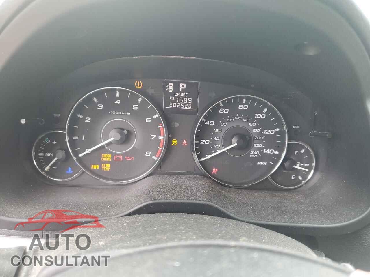SUBARU OUTBACK 2012 - 4S4BRCCC3C3274992
