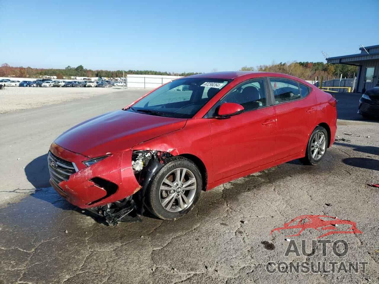 HYUNDAI ELANTRA 2017 - KMHD84LF2HU167638