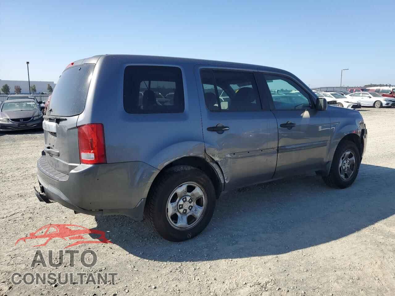 HONDA PILOT 2013 - 5FNYF3H29DB026158