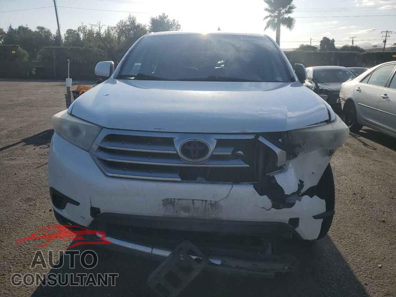 TOYOTA HIGHLANDER 2013 - 5TDZA3EH8DS040446