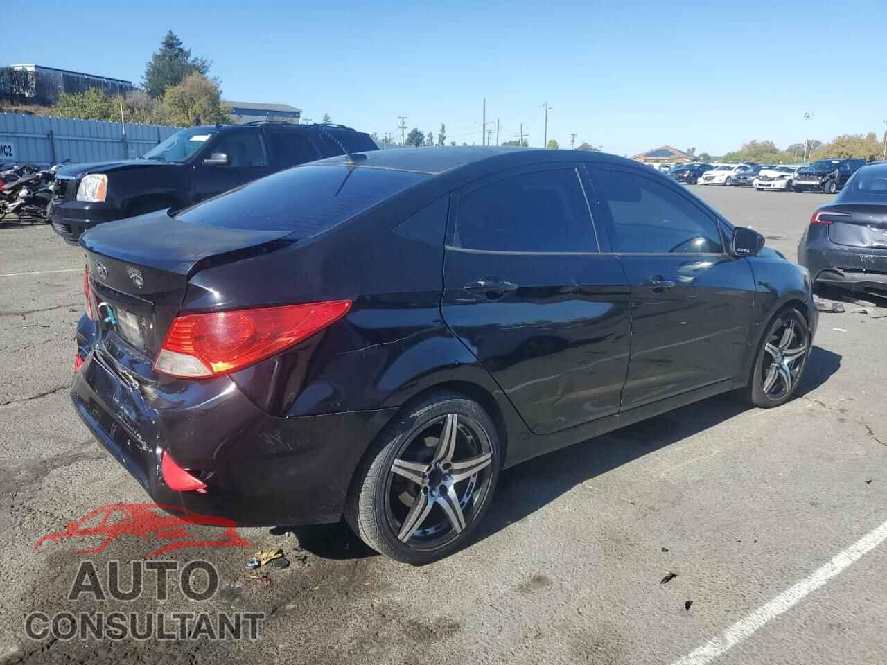 HYUNDAI ACCENT 2012 - KMHCU4AE6CU076186