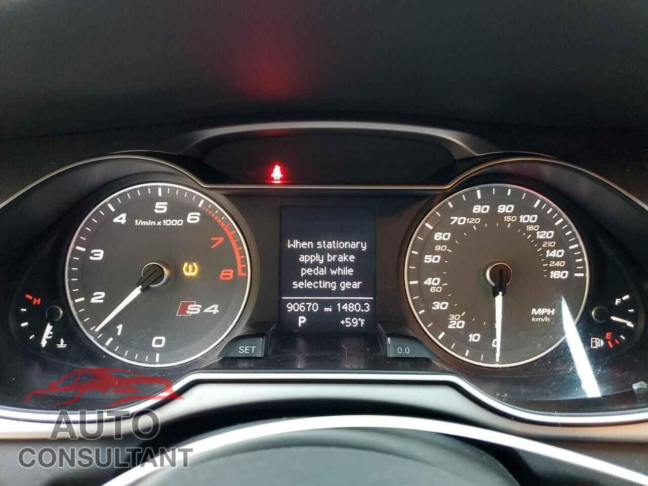 AUDI S4/RS4 2013 - WAUBGAFL0DA248533