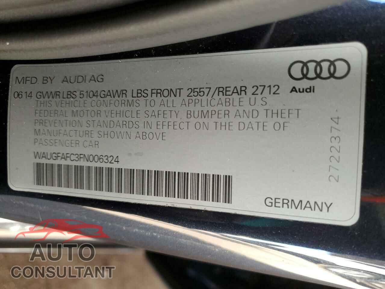 AUDI A6 2015 - WAUGFAFC3FN006324