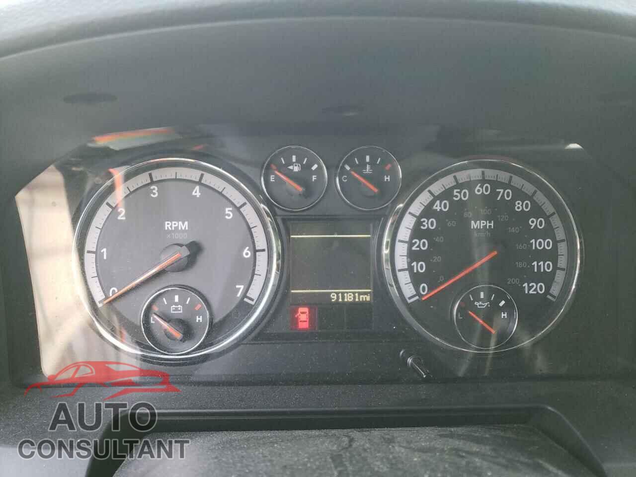 DODGE RAM 1500 2012 - 1C6RD7MT9CS128861