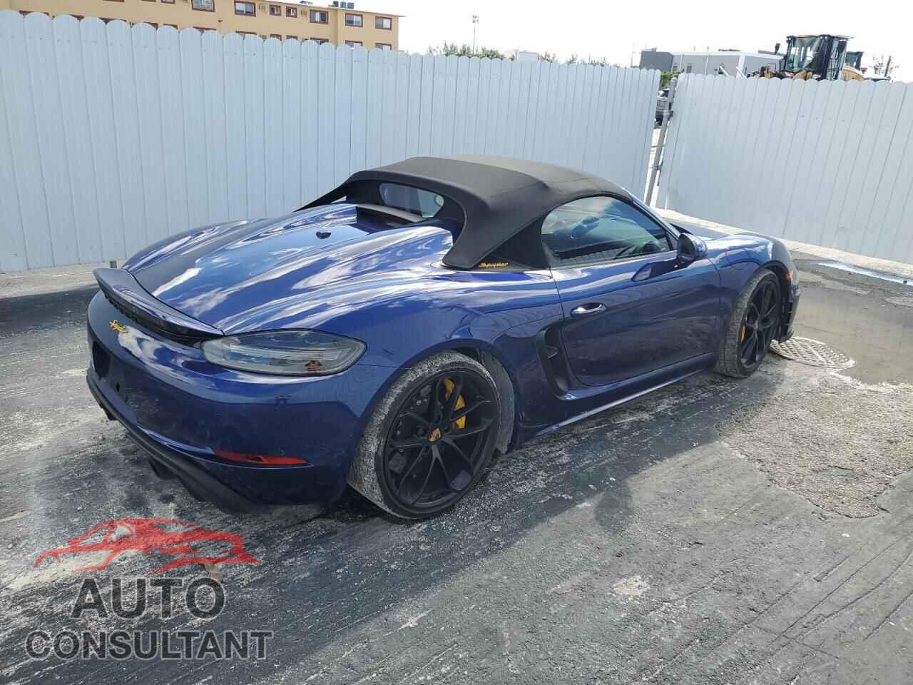 PORSCHE BOXSTER 2021 - WP0CC2A8XMS240221