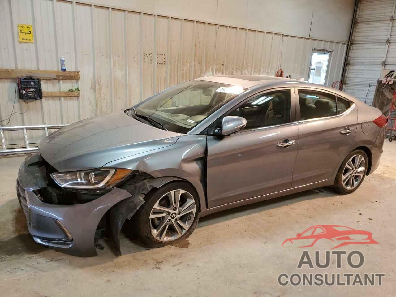 HYUNDAI ELANTRA 2017 - KMHD84LF8HU151654