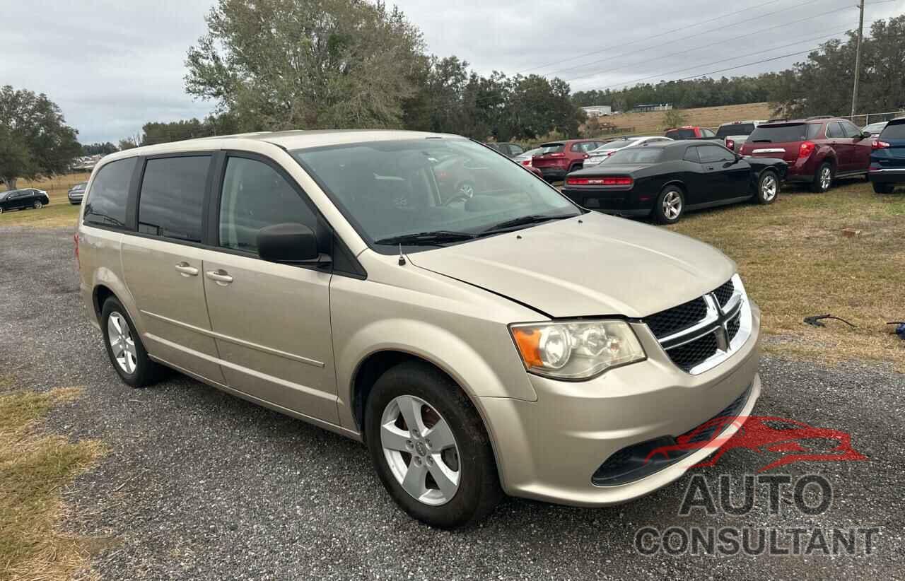 DODGE CARAVAN 2013 - 2C4RDGBG0DR533525