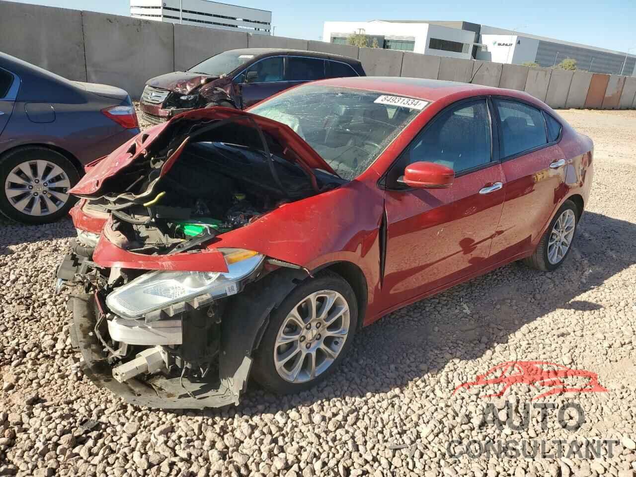 DODGE DART 2013 - 1C3CDFCA4DD320210