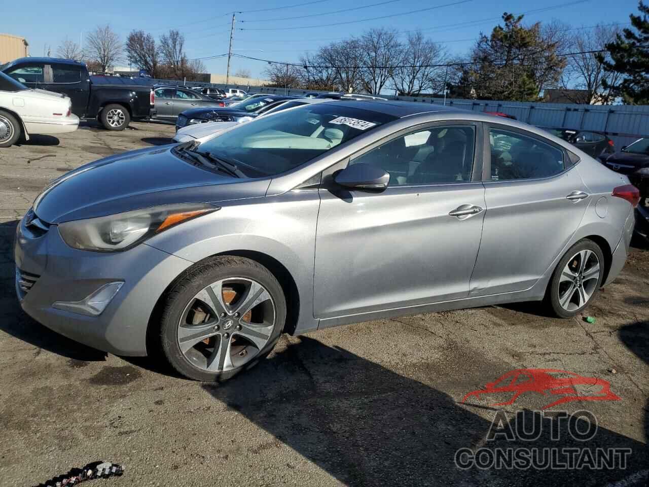 HYUNDAI ELANTRA 2014 - KMHDH4AH1EU136753