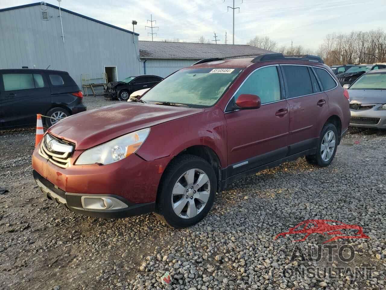 SUBARU OUTBACK 2012 - 4S4BRCAC6C3286363