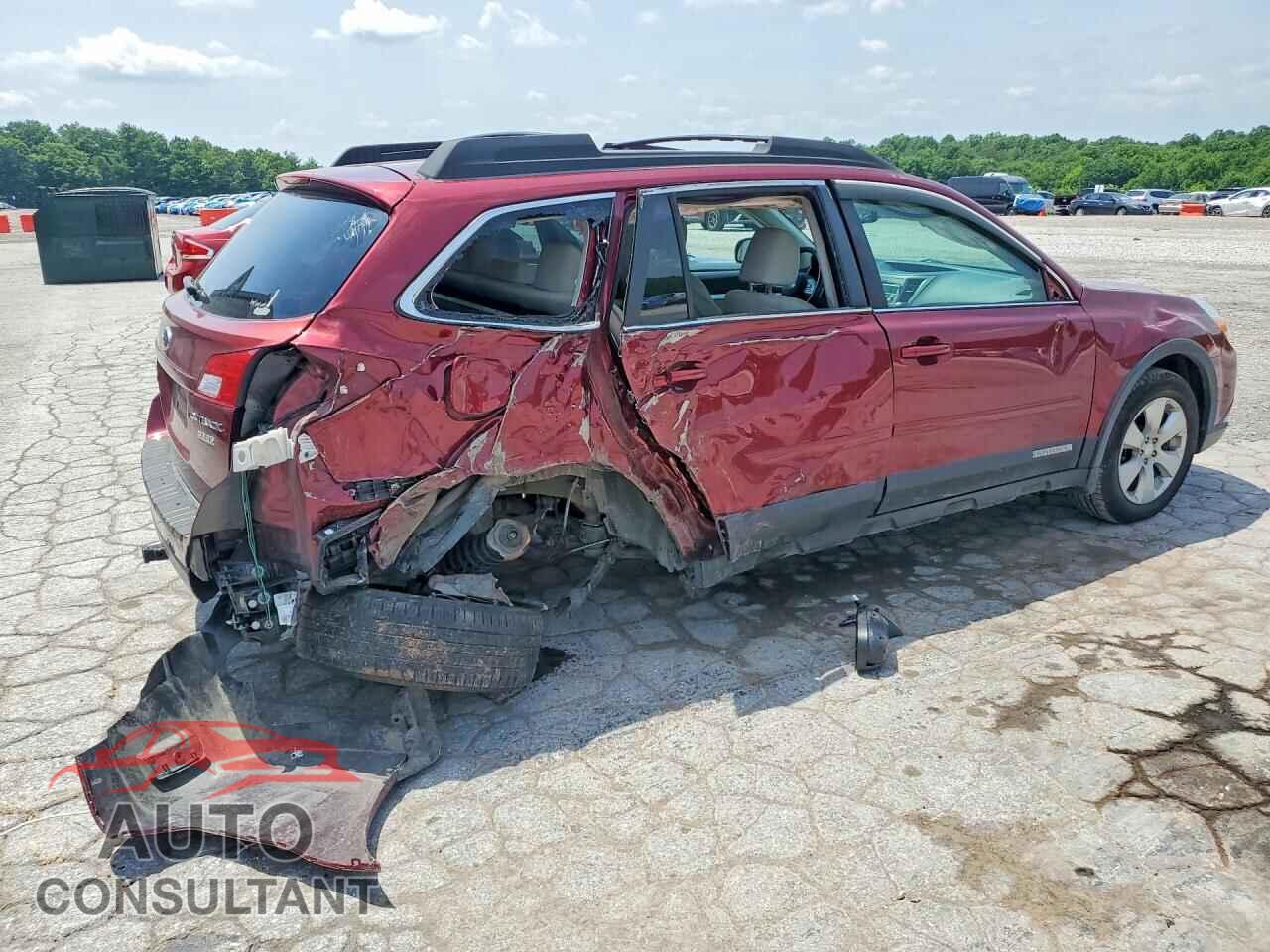 SUBARU OUTBACK 2011 - 4S4BRBCC1B3416197