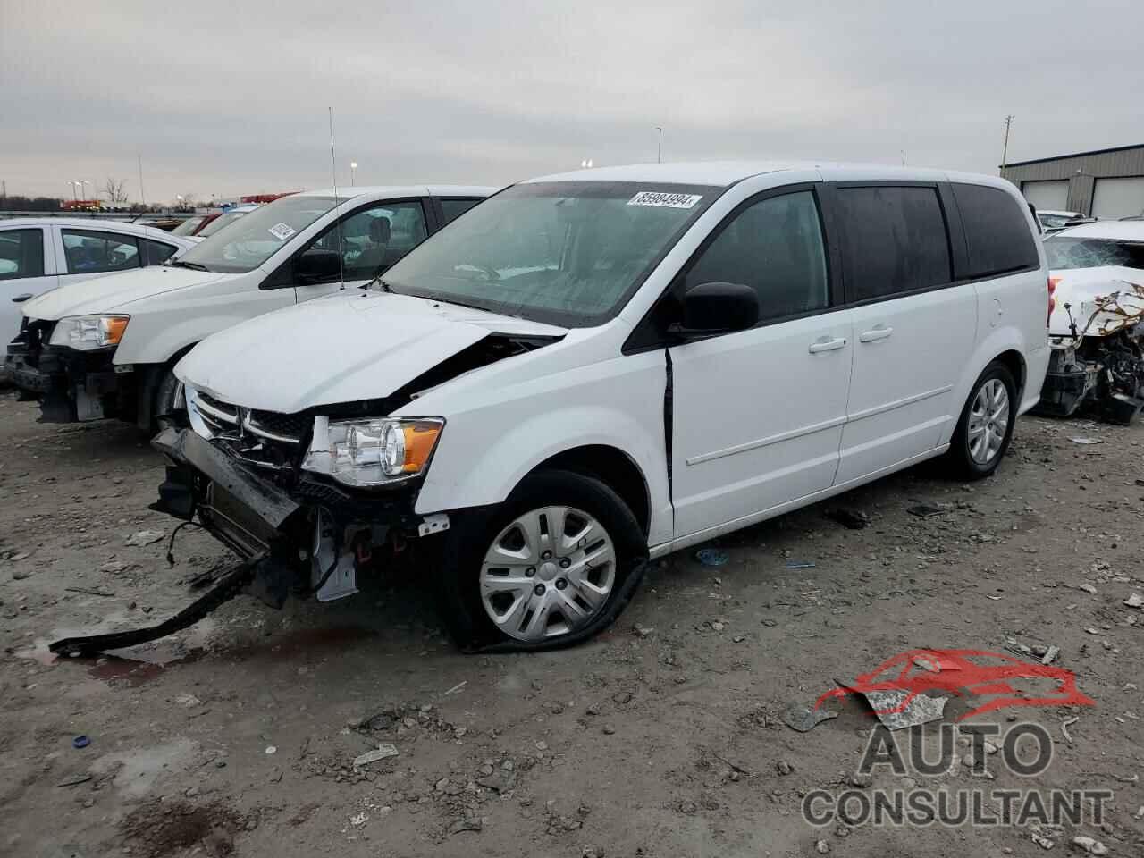 DODGE CARAVAN 2016 - 2C4RDGBG7GR322813