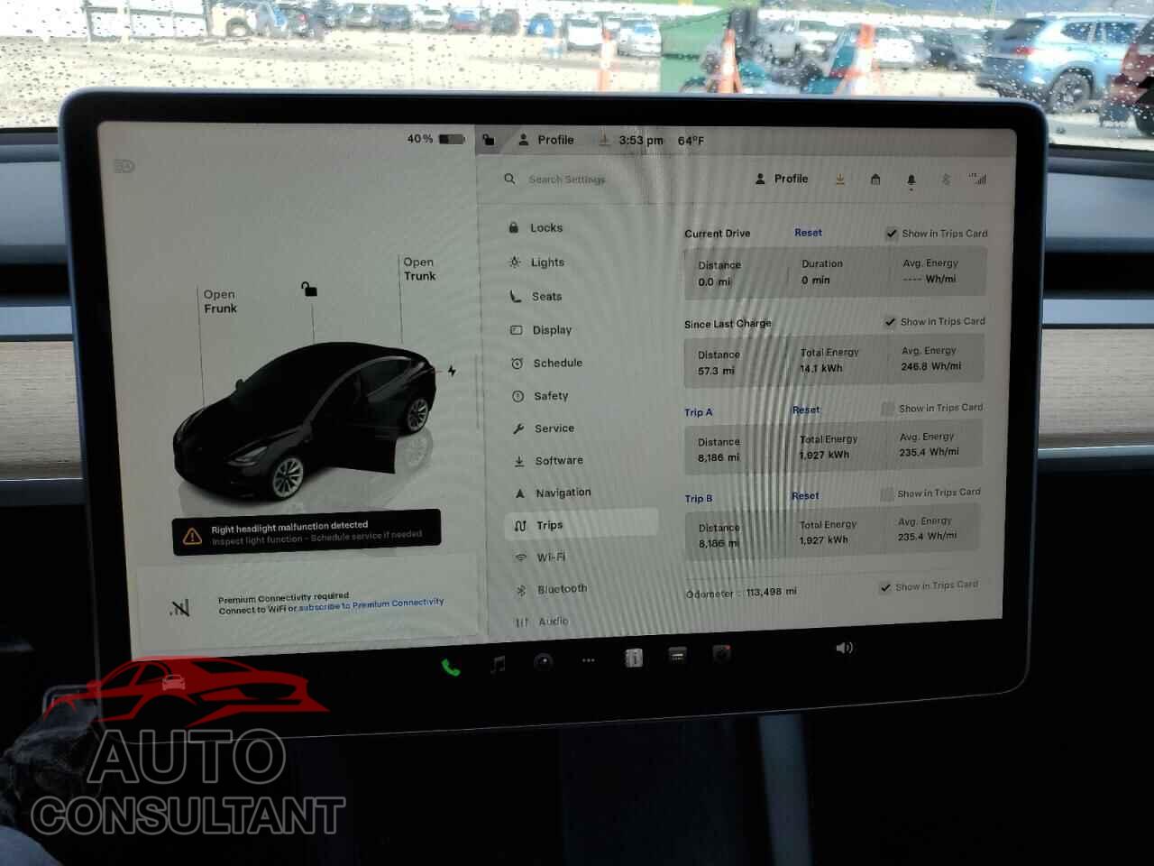 TESLA MODEL 3 2022 - 5YJ3E1EA6NF371713