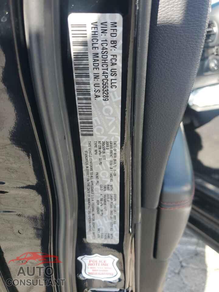 DODGE DURANGO 2023 - 1C4SDHCT4PC553289