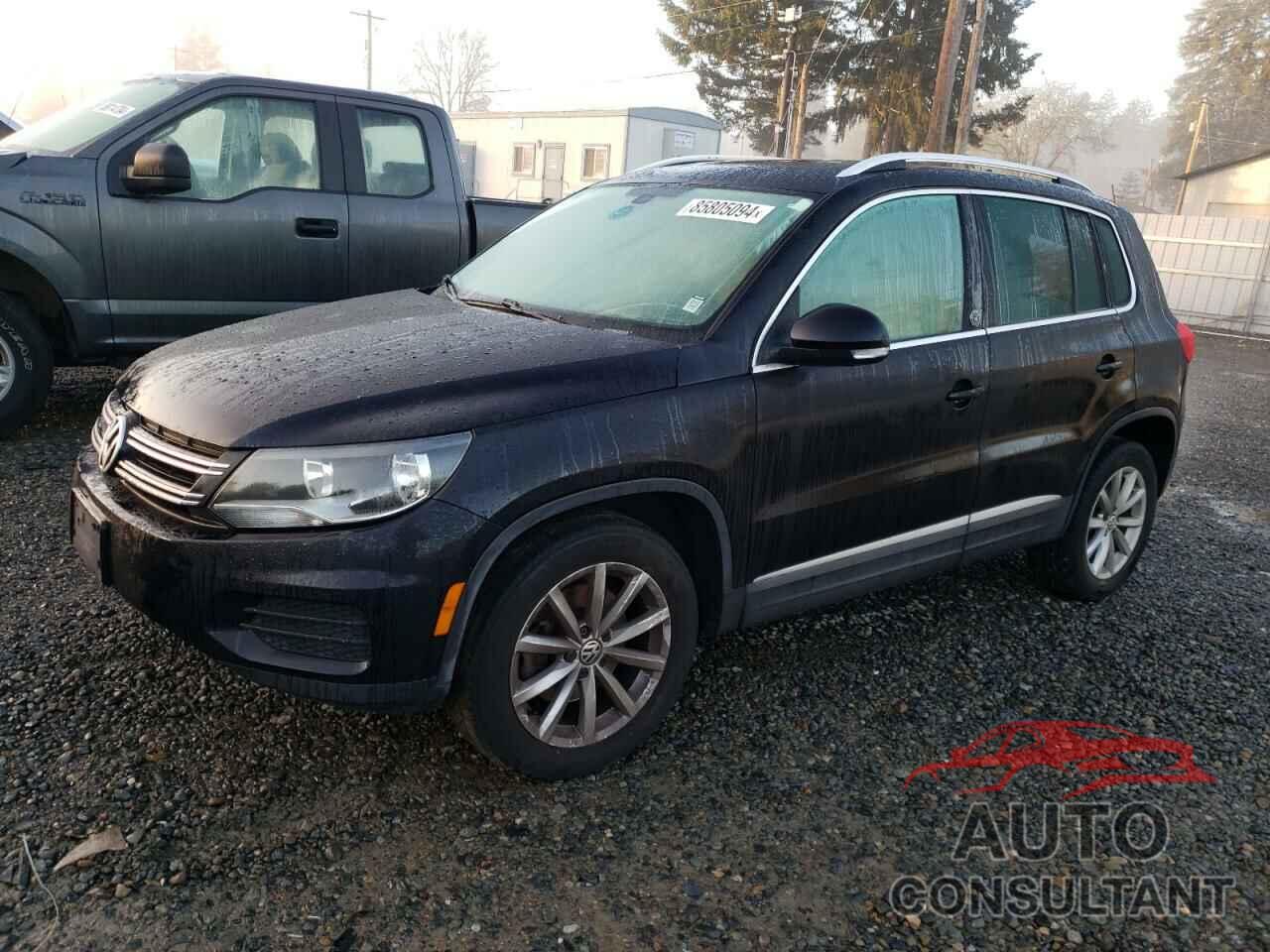 VOLKSWAGEN TIGUAN 2017 - WVGSV7AX2HW505024