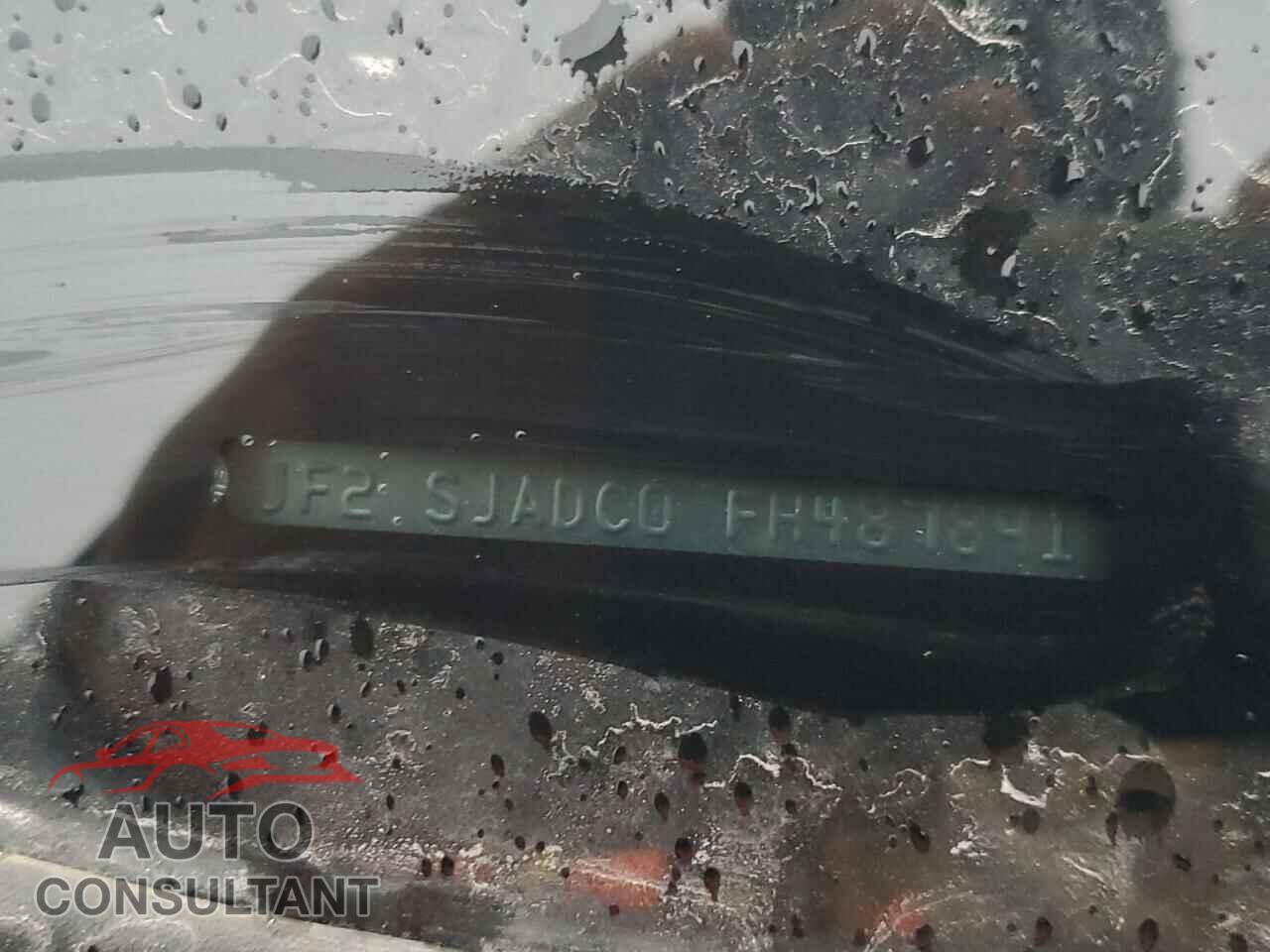SUBARU FORESTER 2015 - JF2SJADC0FH487891