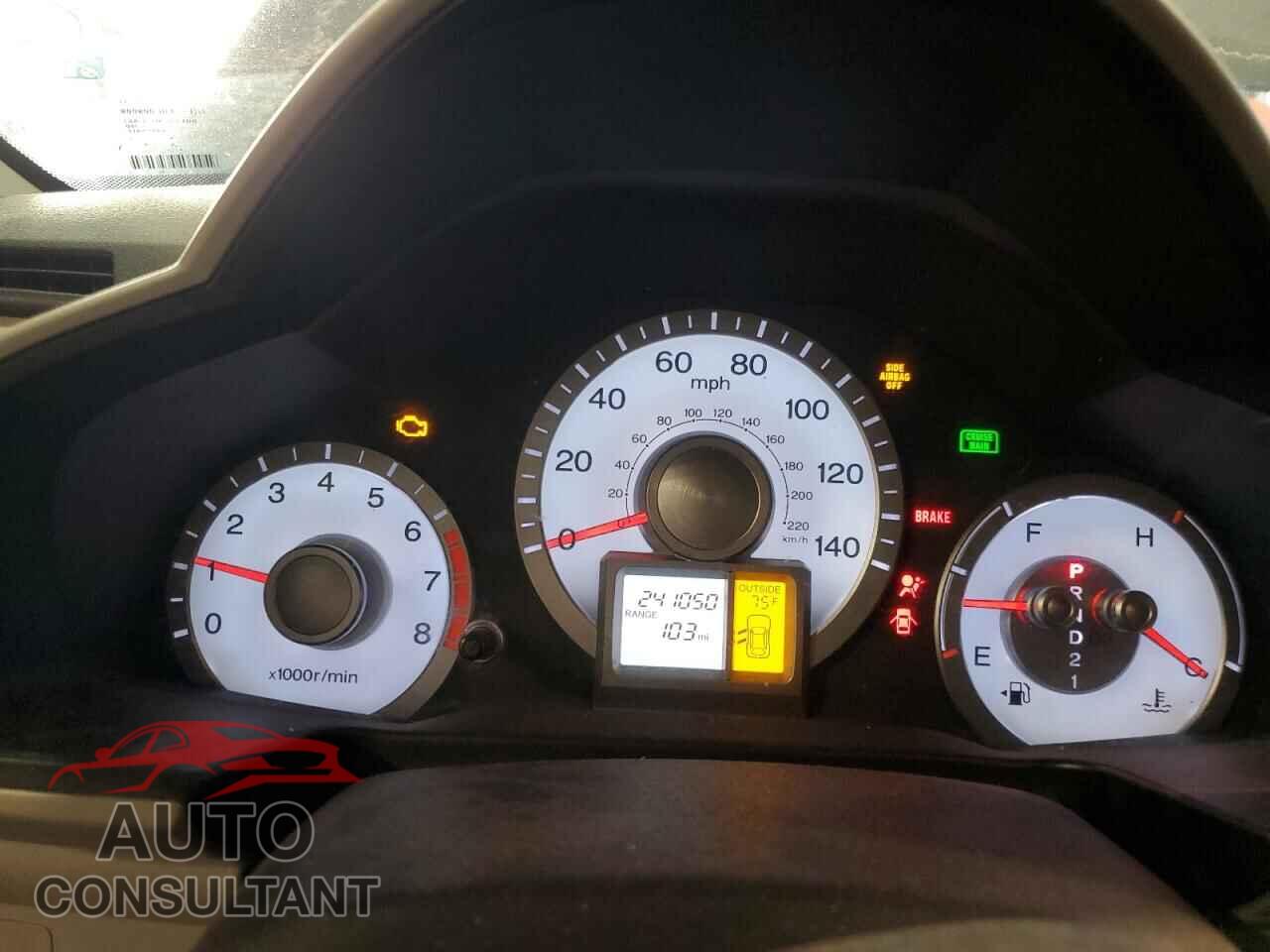 HONDA PILOT 2010 - 5FNYF4H41AB005212
