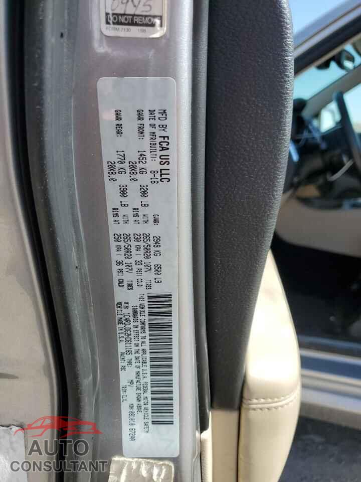 DODGE DURANGO 2017 - 1C4RDJDG2HC611165