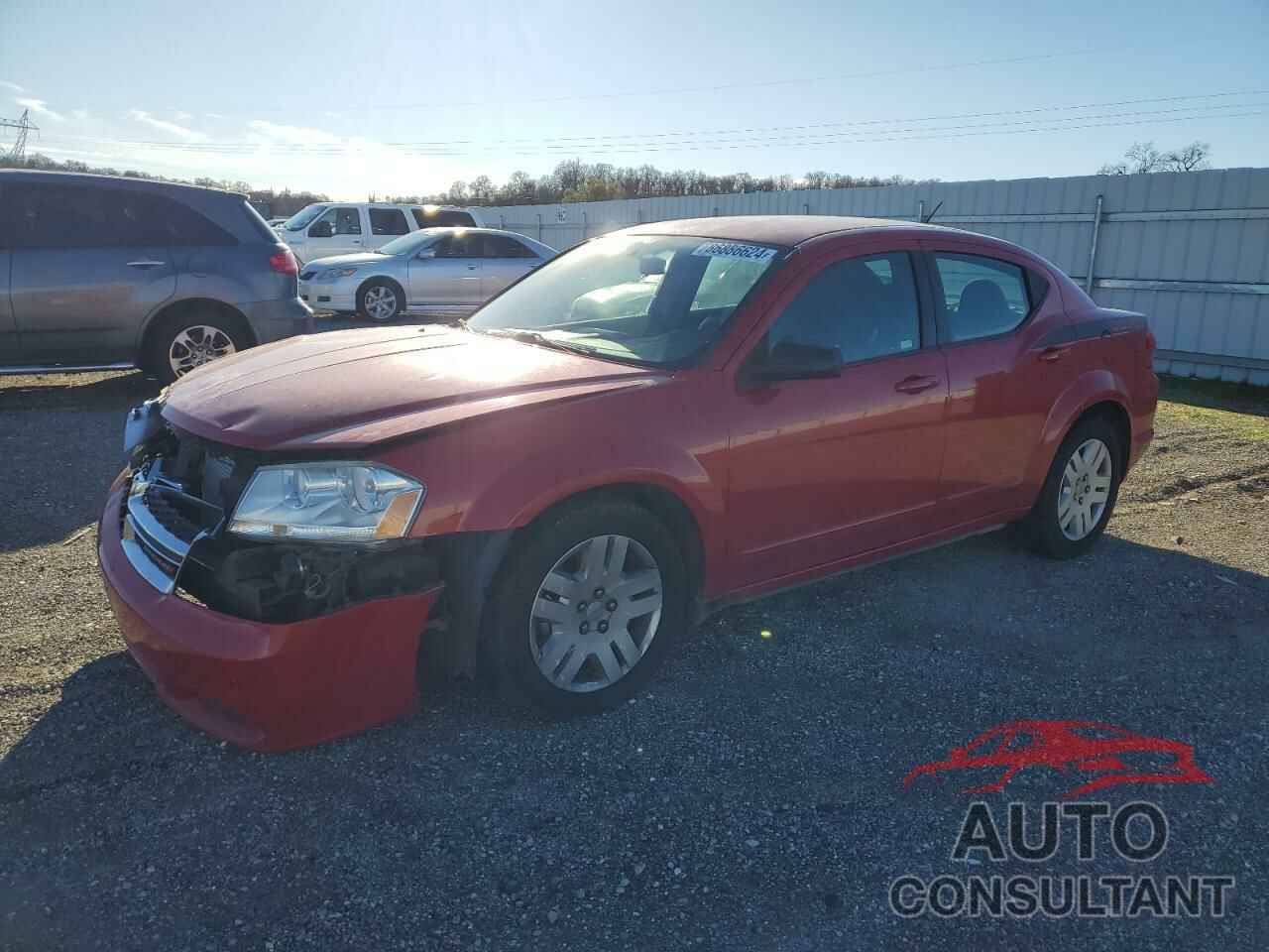 DODGE AVENGER 2012 - 1C3CDZAG6CN310182