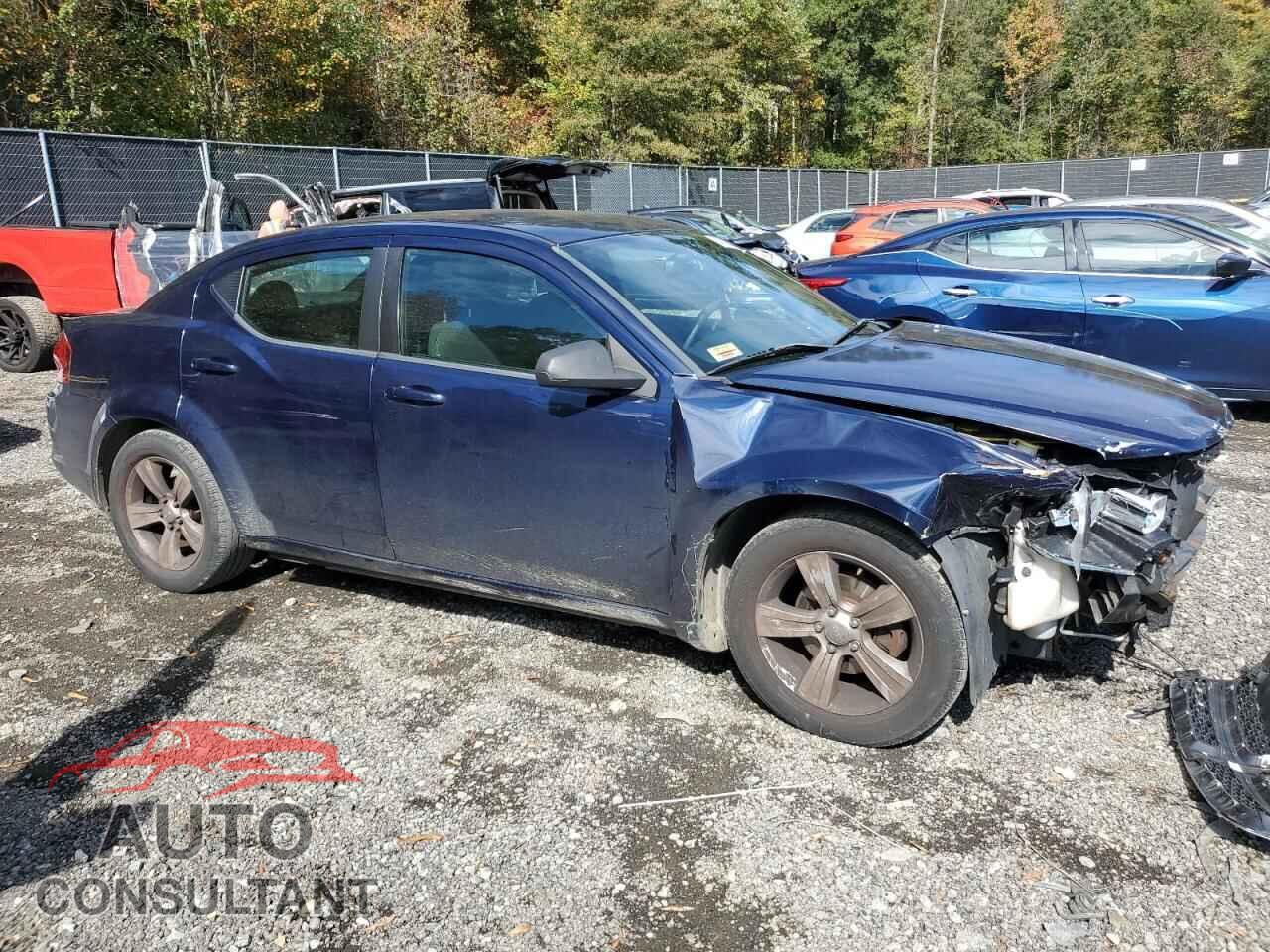 DODGE AVENGER 2013 - 1C3CDZABXDN677818