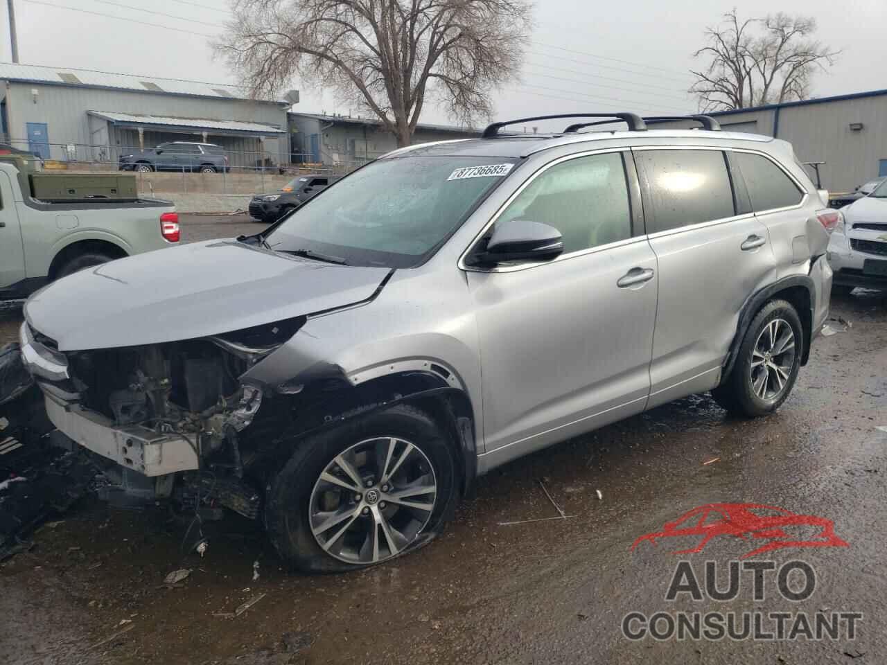 TOYOTA HIGHLANDER 2016 - 5TDJKRFH1GS342502