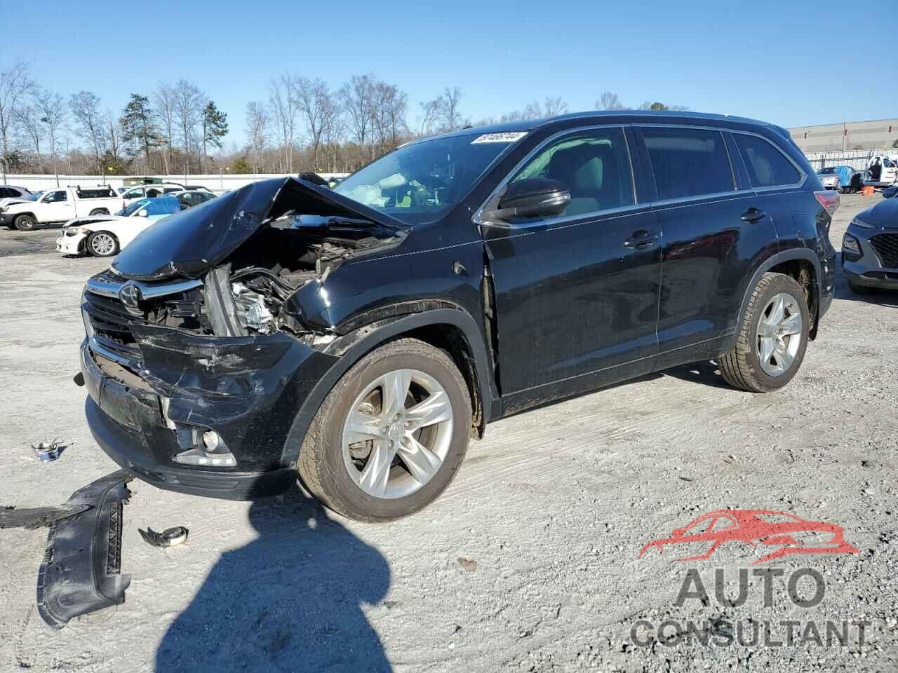 TOYOTA HIGHLANDER 2015 - 5TDDKRFH2FS176373