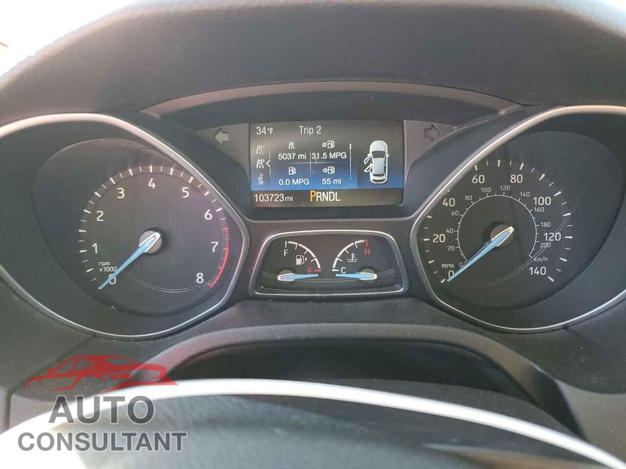 FORD FOCUS 2017 - 1FADP3K23HL247977
