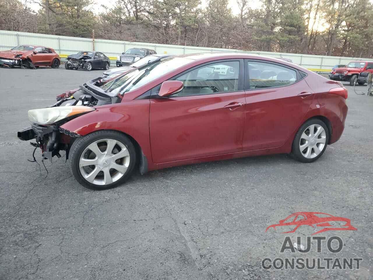 HYUNDAI ELANTRA 2012 - KMHDH4AE0CU392451