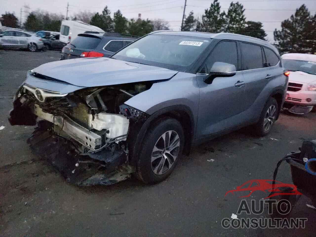 TOYOTA HIGHLANDER 2022 - 5TDGZRBHXNS199395