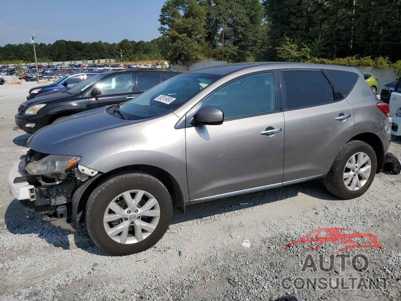 NISSAN MURANO 2012 - JN8AZ1MU6CW100963