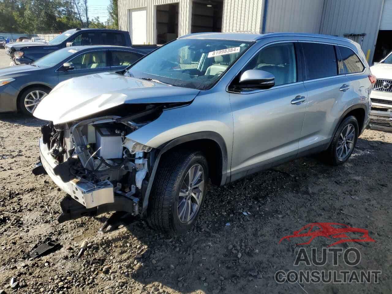 TOYOTA HIGHLANDER 2019 - 5TDKZRFHXKS340191