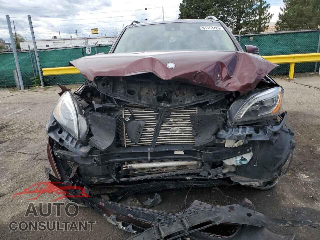 MERCEDES-BENZ M-CLASS 2014 - 4JGDA2EB4EA356923