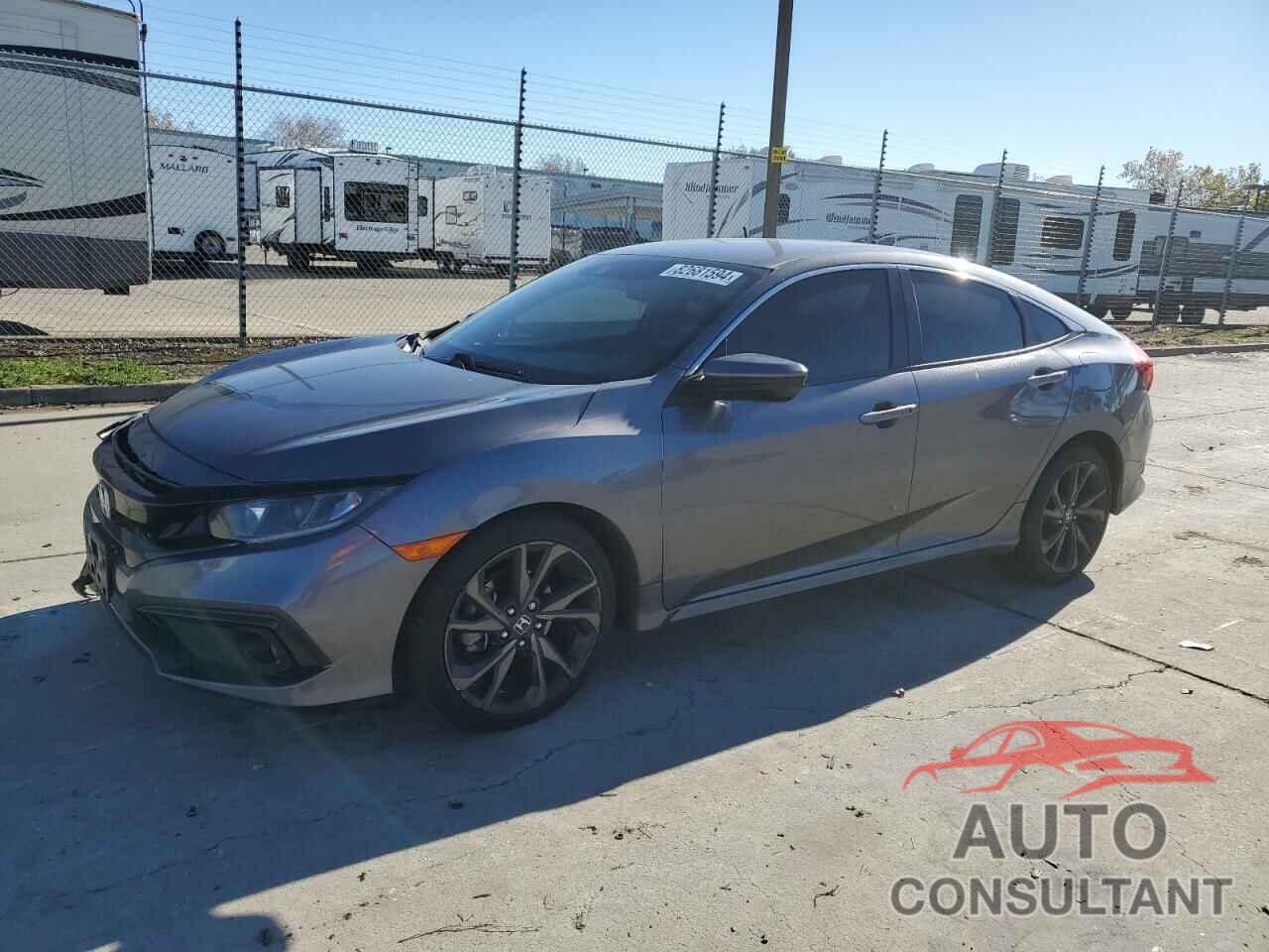 HONDA CIVIC 2019 - 19XFC2F85KE203938
