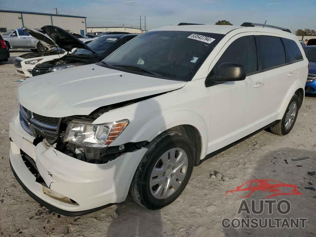 DODGE JOURNEY 2017 - 3C4PDCAB5HT662224