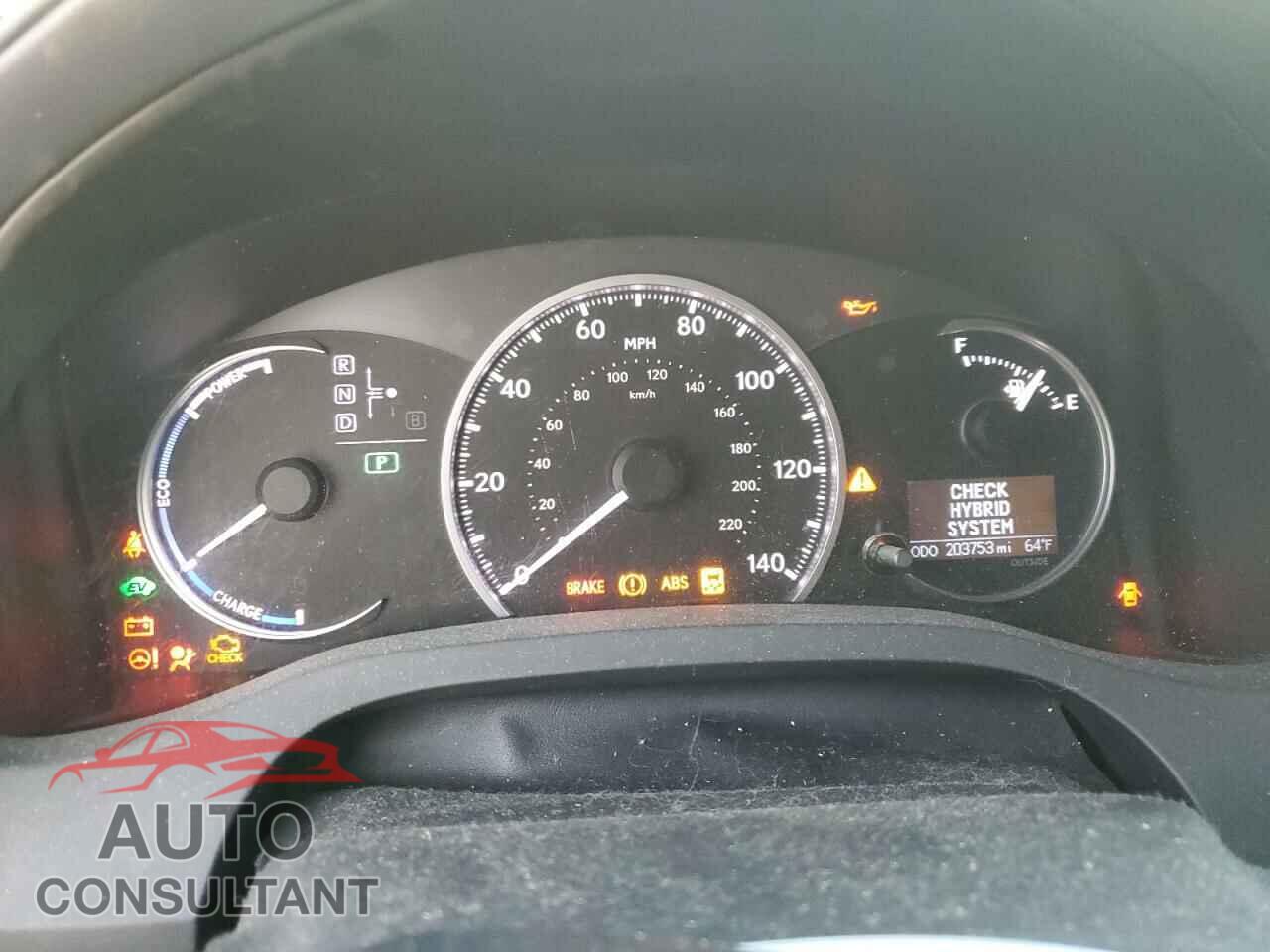 LEXUS CT 200 2011 - JTHKD5BH4B2043999