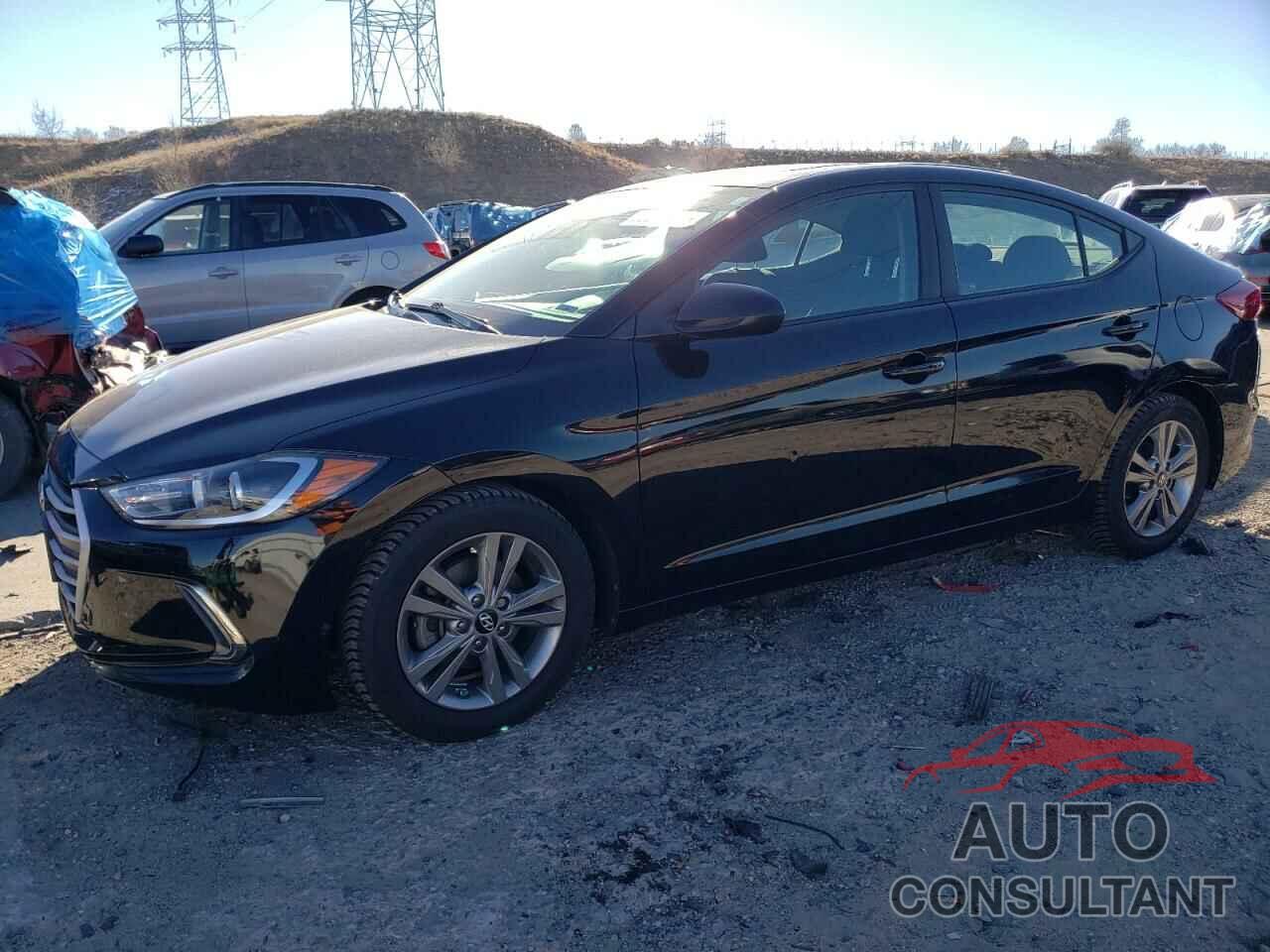 HYUNDAI ELANTRA 2017 - KMHD84LF1HU354983