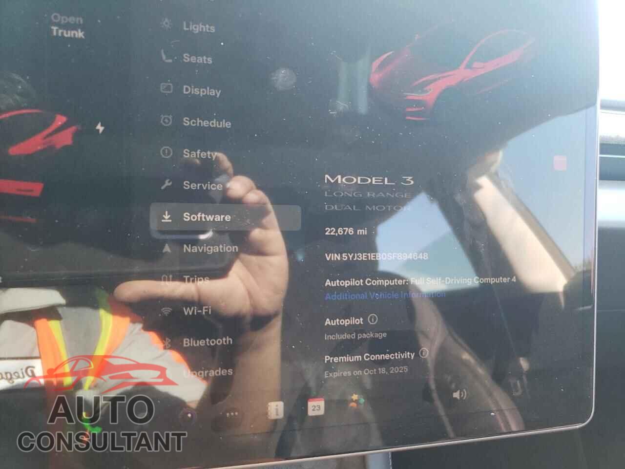 TESLA MODEL 3 2025 - 5YJ3E1EB0SF894648