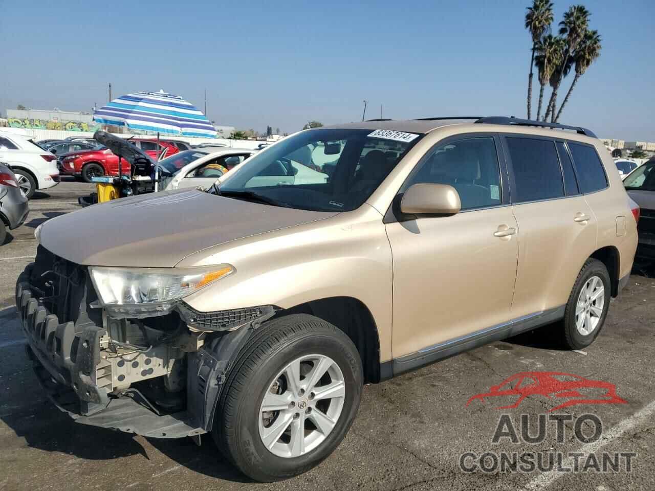 TOYOTA HIGHLANDER 2011 - 5TDZK3EH4BS034251