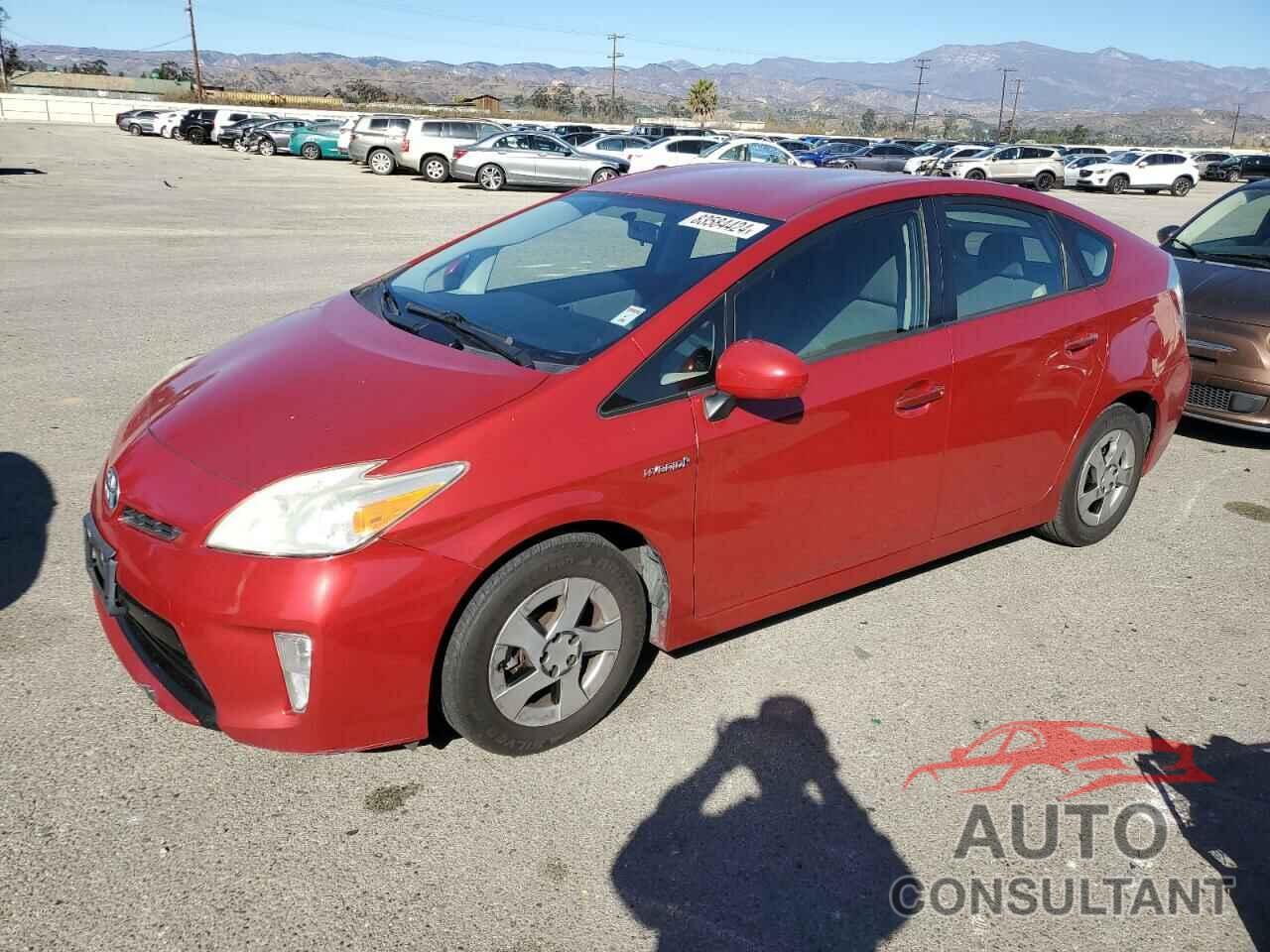 TOYOTA PRIUS 2013 - JTDKN3DU1D0352227