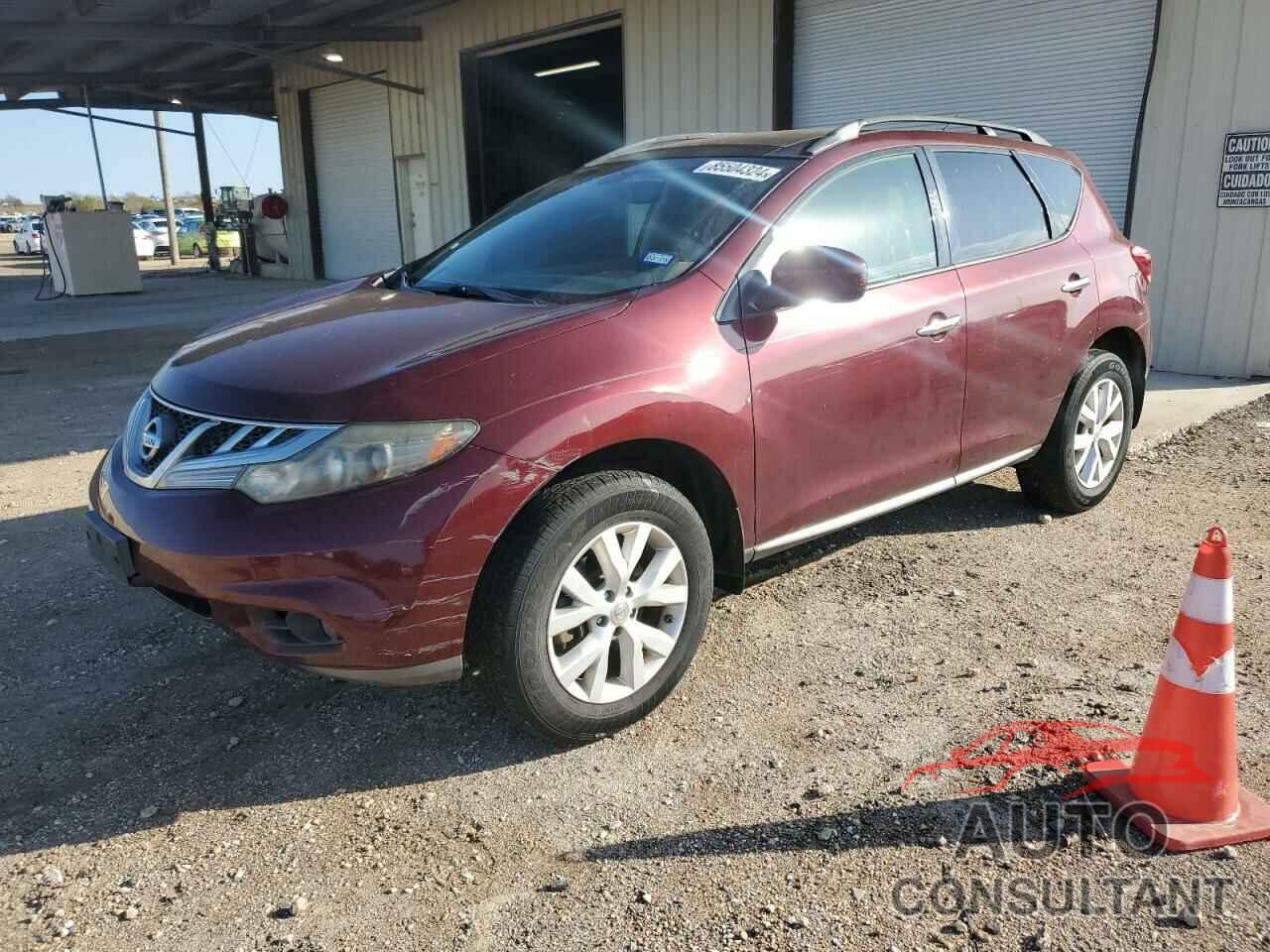 NISSAN MURANO 2012 - JN8AZ1MU8CW115688