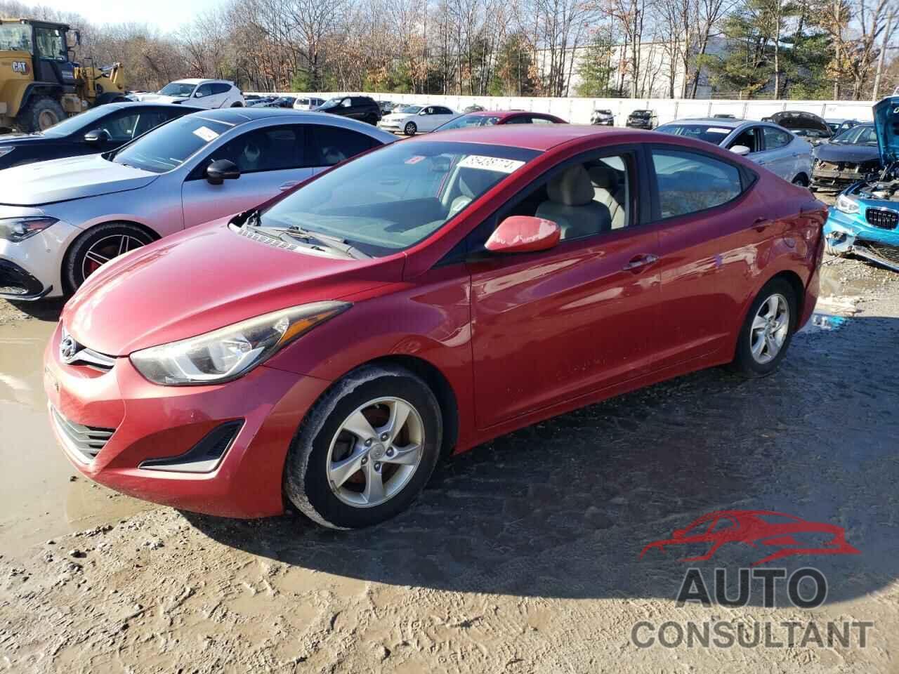 HYUNDAI ELANTRA 2014 - KMHDH4AE4EU200919