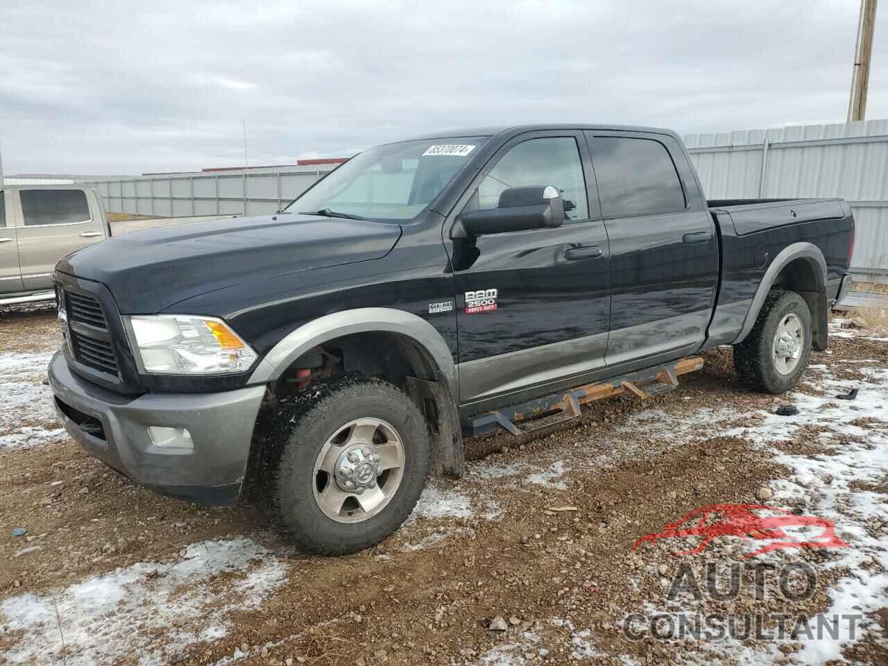 DODGE RAM 2500 2012 - 3C6TD5DT9CG243252